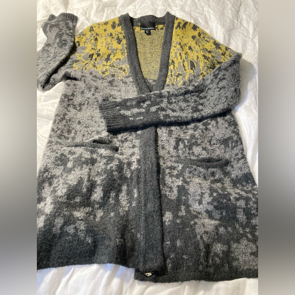 Cynthia Rowley long cardigan with snaps